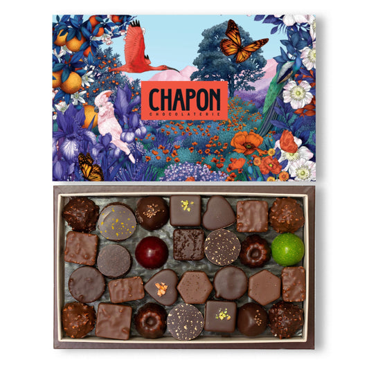 Coffret fourreau institutionnel 56 chocolats