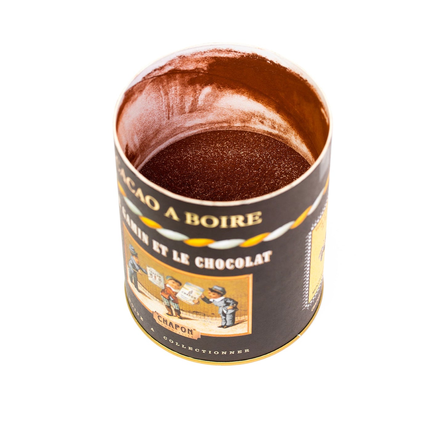 Boite de cacao en poudre